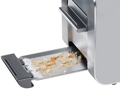 bandeja recogemigas en tostadora